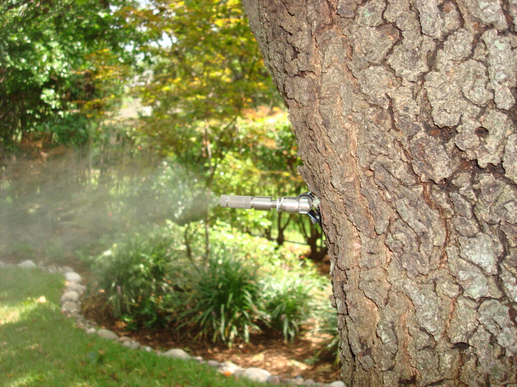 Mosquito control misting system for starting a pest control franchise business